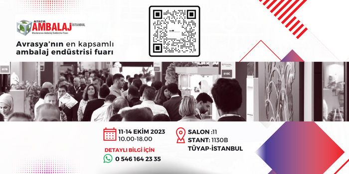 Avrasya'nın En Kapsamlı Ambalaj Endüstrisi Fuarı
